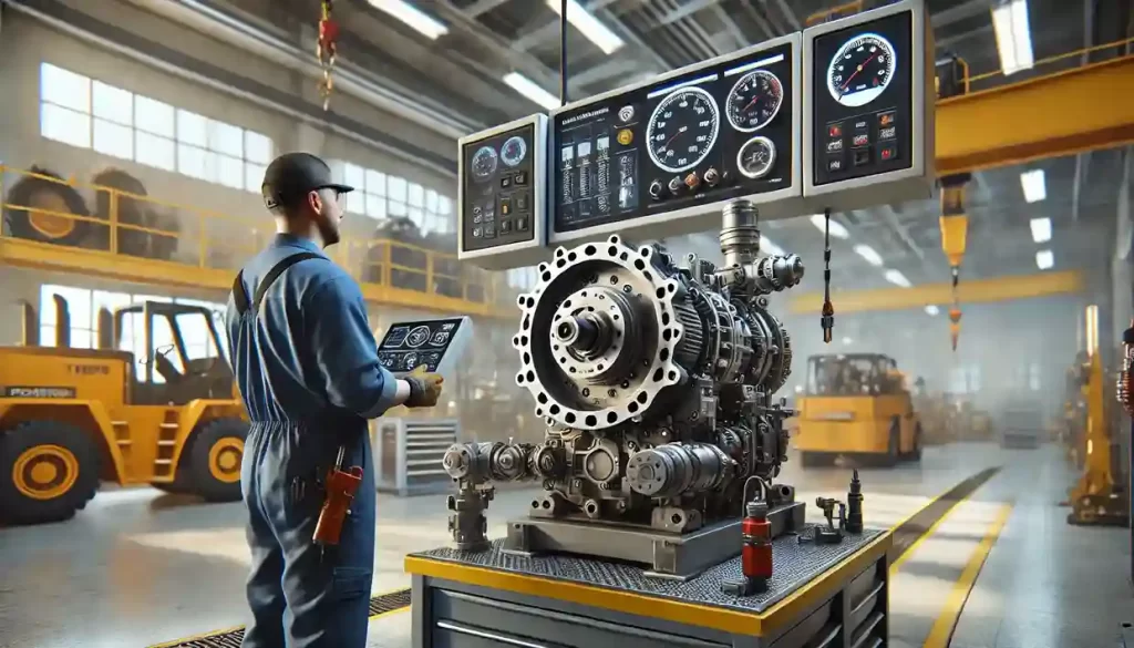 Final drive performance check - arenamachinery